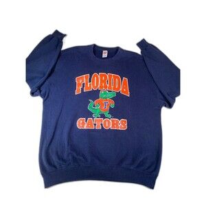 Soffe Navy Florida Gators Crewneck Sweater